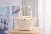 Women's Small Summer Straw Vacation Straw Bag sku image 3