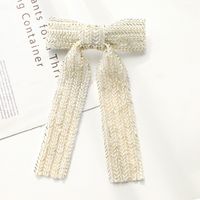 Elegant Sweet Bow Knot Arylic Cloth Hair Clip 1 Piece sku image 2