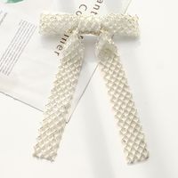 Elegant Sweet Bow Knot Arylic Cloth Hair Clip 1 Piece sku image 6