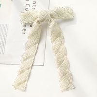 Elegant Sweet Bow Knot Arylic Cloth Hair Clip 1 Piece sku image 4