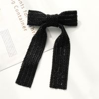 Elegant Sweet Bow Knot Arylic Cloth Hair Clip 1 Piece sku image 1