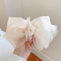 Vintage Style Bow Knot Alloy Cloth Hair Claws sku image 13