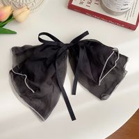 Vintage Style Bow Knot Alloy Cloth Hair Claws sku image 29