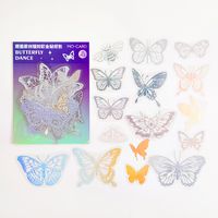 Flash Dream Series Mocard Pet Sticker Pack Creative Journal Bronzing Laser Decorative Stickers 45 Pieces Into 8 Types sku image 7