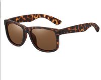 Simple Style Leopard Tac Square Patchwork Full Frame Men's Sunglasses main image 4