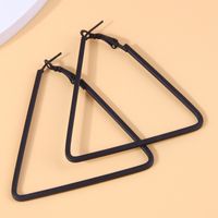 Casual Basic Streetwear Triangle Ferroalloy Women's Earrings sku image 1