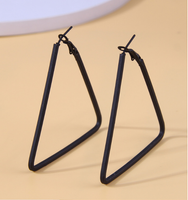 Casual Basic Streetwear Triangle Ferroalloy Women's Earrings main image 2