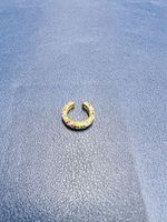 1 Pieza Moda Forma De C Enchapado Embutido Cobre Diamantes De Imitación Pinzas Para Las Orejas sku image 26