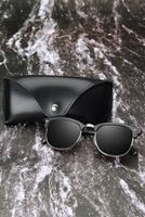 Streetwear Solid Color Tac Oval Frame Full Frame Men's Sunglasses main image 3