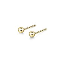 Simple Style Geometric Stainless Steel No Inlaid 14K Gold Plated Earrings sku image 14