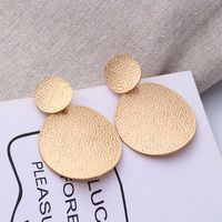 Exaggerated Round Alloy Shell Plating Women's Drop Earrings main image 2