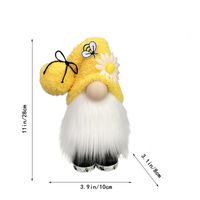 Bee Festival Faceless Doll Standing Doll Holiday Gift Ornament Wholesale Nihaojewelry sku image 2
