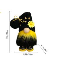 Bee Festival Faceless Doll Standing Doll Holiday Gift Ornament Wholesale Nihaojewelry sku image 1