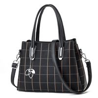 Women's Large All Seasons Pu Leather Vintage Style Handbag Tote Bag main image 5