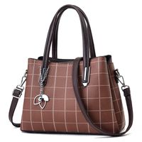 Women's Large All Seasons Pu Leather Vintage Style Handbag Tote Bag sku image 2
