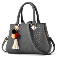 Women's Medium All Seasons Pu Leather Classic Style Handbag sku image 6