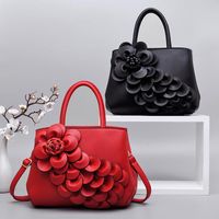 Women's Large All Seasons Pu Leather Vintage Style Handbag main image 1