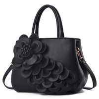Women's Large All Seasons Pu Leather Vintage Style Handbag main image 4