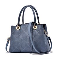 Women's Large All Seasons Pu Leather Classic Style Handbag sku image 1