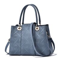 Women's Large All Seasons Pu Leather Classic Style Handbag sku image 5