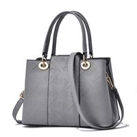 Women's Large All Seasons Pu Leather Classic Style Handbag sku image 4