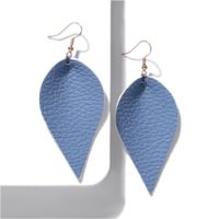 Leather Leaf Earrings Are Uniquely Simple sku image 6