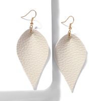 Leather Leaf Earrings Are Uniquely Simple sku image 11