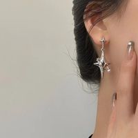 Streetwear Star Alloy Plating Women's Drop Earrings main image 3