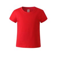 Simple Style Solid Color Patchwork Cotton T-shirts & Shirts main image 2