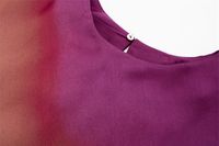 Women's A-line Skirt Elegant Round Neck Printing Sleeveless Tie Dye Gradient Color Maxi Long Dress Date main image 2