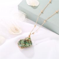 Lady Shell Conch Alloy Shell Conch Plating Women's Pendant Necklace sku image 4