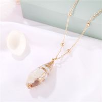 Lady Shell Conch Alloy Shell Conch Plating Women's Pendant Necklace sku image 3