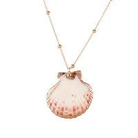 Lady Shell Conch Alloy Shell Conch Plating Women's Pendant Necklace main image 5