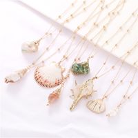 Lady Shell Conch Alloy Shell Conch Plating Women's Pendant Necklace main image 1