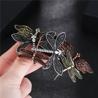 Punk Animal Letter Butterfly Alloy Plating Hair Clip main image 3
