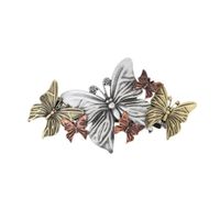 Punk Animal Letter Butterfly Alloy Plating Hair Clip sku image 3