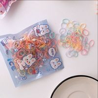 Cute Animal Colorful Plastic Rubber Band sku image 1