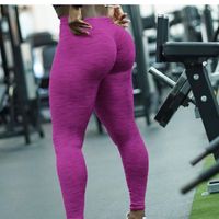 Casual Solid Color Cotton Active Bottoms Leggings main image 6