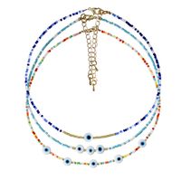 Vacation Eye Glass Seed Bead Beaded Plating Women's Necklace main image 5