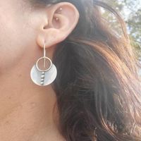 Ethnic Style Round Alloy Plating Hollow Out Women's Drop Earrings main image 4