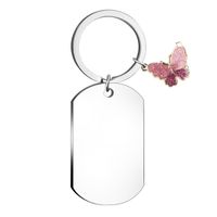 Simple Style Geometric Stainless Steel Unisex Bag Pendant Keychain main image 1