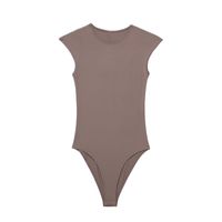 Femmes Bodys Décontractée Style Classique Vêtement De Rue Couleur Unie sku image 14