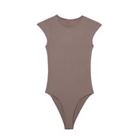 Women's Bodysuits Casual Classic Style Streetwear Solid Color main image 2