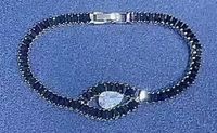 Ig-stil Geometrisch Kupfer Inlay Zirkon Armbänder sku image 8