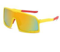 Streetwear Geometric Ac Square Full Frame Sports Sunglasses main image 2