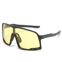 Streetwear Geometric Ac Square Full Frame Sports Sunglasses sku image 2