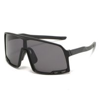 Streetwear Geometric Ac Square Full Frame Sports Sunglasses sku image 1