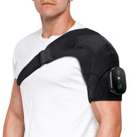3-speed Adjustable Controller Usb Charging Warm Electric Massage Shoulder Pad sku image 3