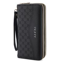 Women's Infinite Solid Color Pu Leather Zipper Wallets main image 2