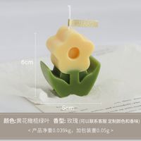 Fashion Flower Paraffin Candle 1 Piece sku image 8